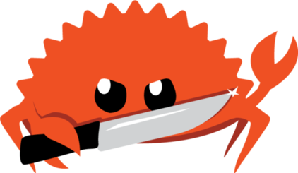 crab with knife